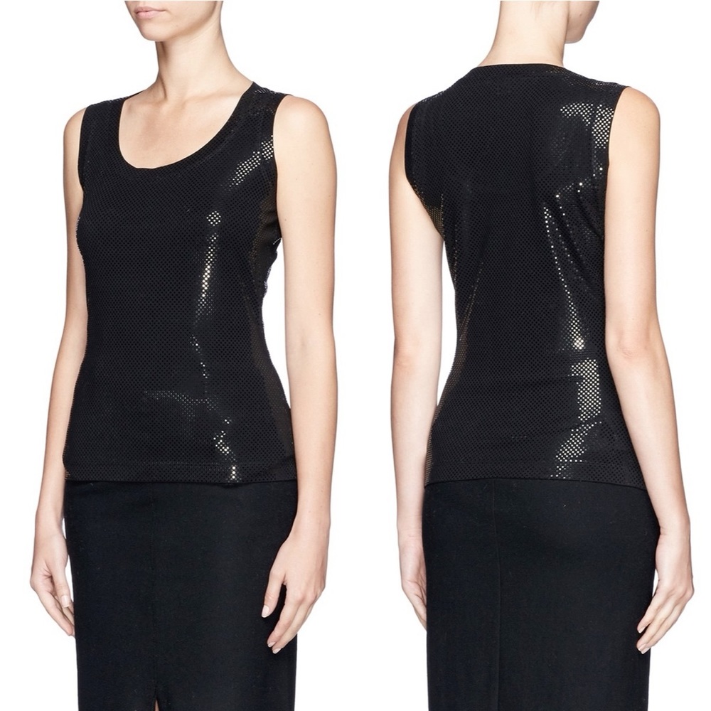 St. John Micro Square Sequin Tank Top - image 4